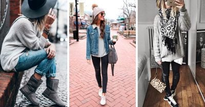 15 Outfits ligeros y calientitos para combatir el frío en invierno