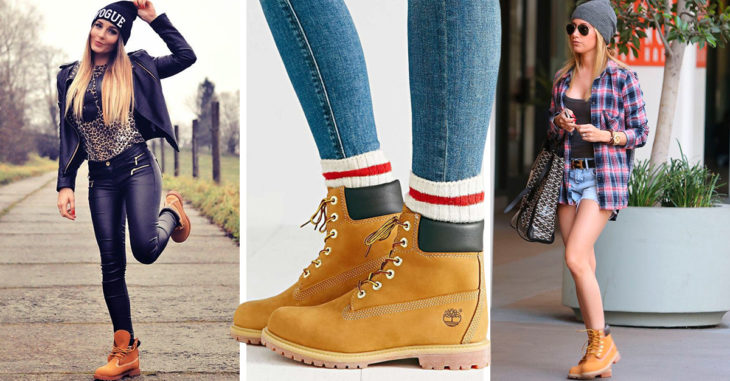 15 outfits para combinar tus botas timberland