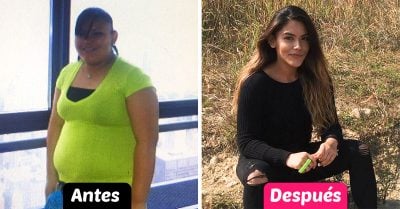 Se cansó de ver su figura en el espejo y en dos años perdió 36 kilos; luce totalmente diferente