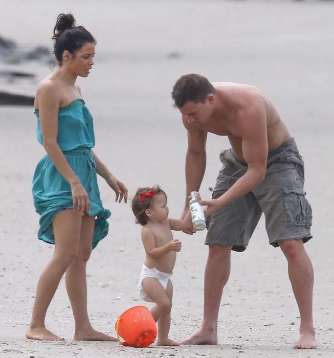 channing tatum y su familia