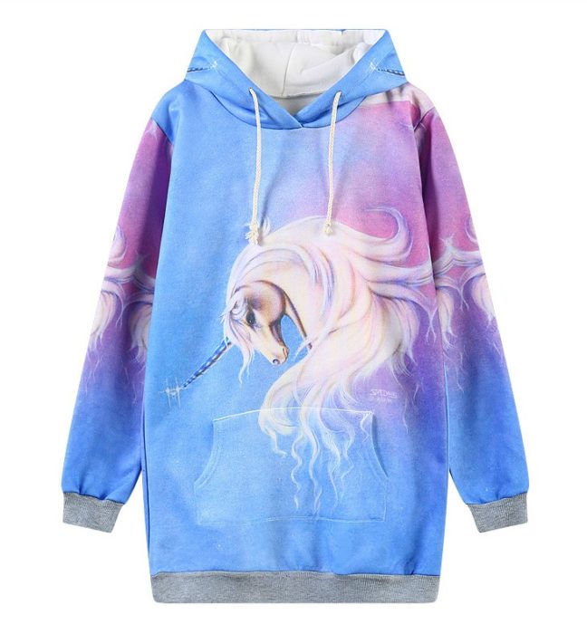 sudadera de unicornio 