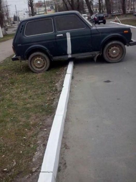 venganza estacionamiento