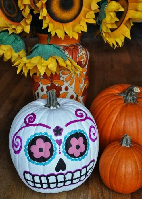 calabaza de calavera