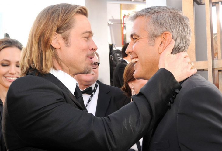 brad pitt y george clooney