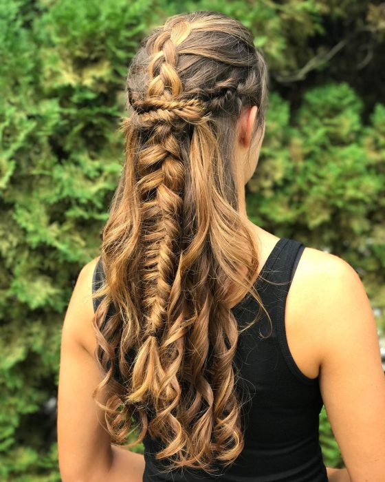 Trenzas vikingas