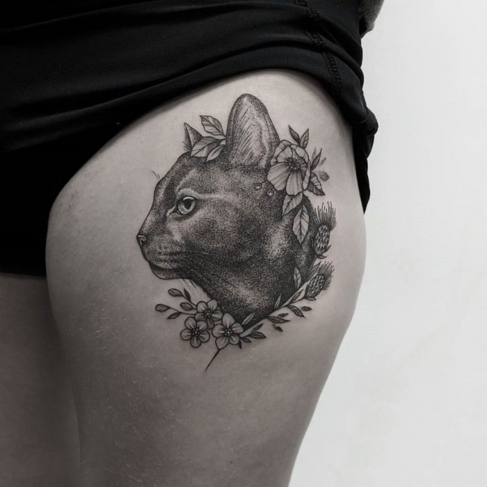 Tattoos de gato