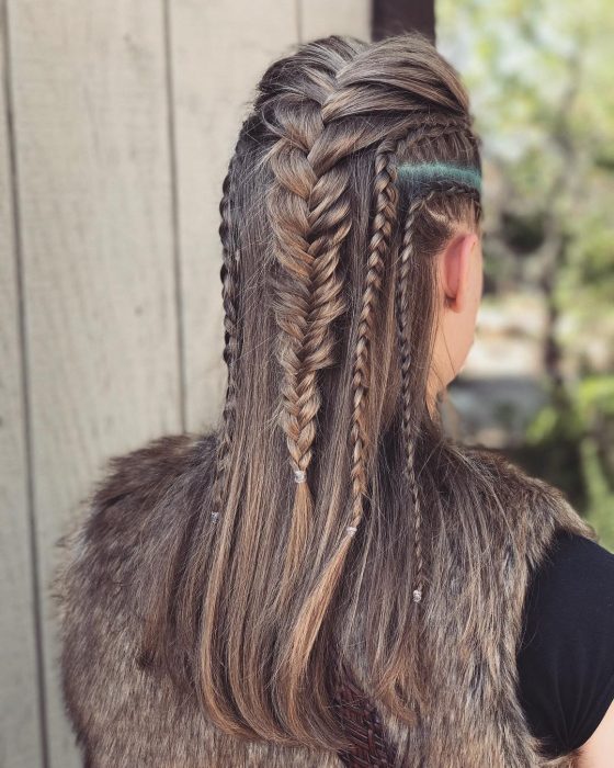 Trenzas vikingas