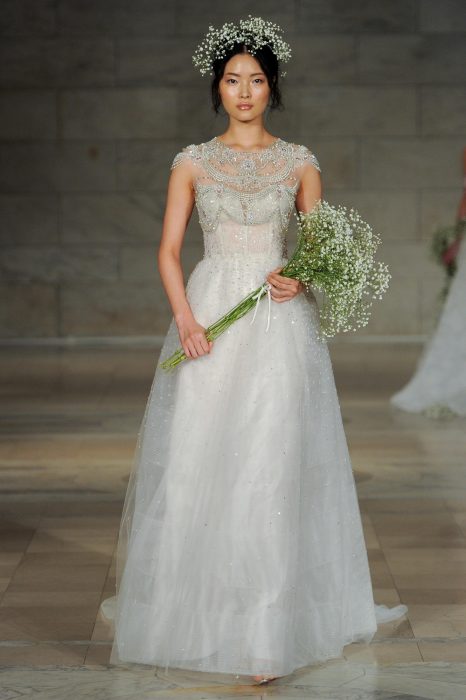 vestido de novia de reem acra