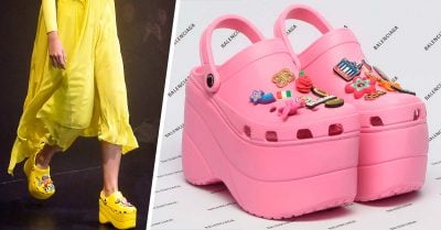 Balenciaga presenta al mundo los Crocs con plataforma; la pesadilla se volvió realidad