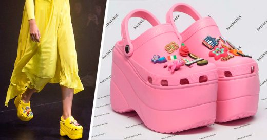 Balenciaga acaba de presentar los Crocs con plataforma, y no sabemos cómo sentirnos al respecto