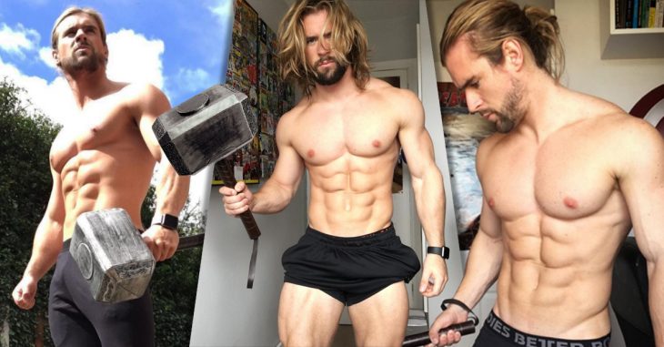 Ben Mudge, el entrenador personal idéntico a Thor