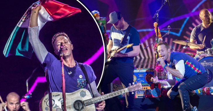 Coldplay dedicó a México su canción Life is Beautiful en Estamos Unidos Mexicanos