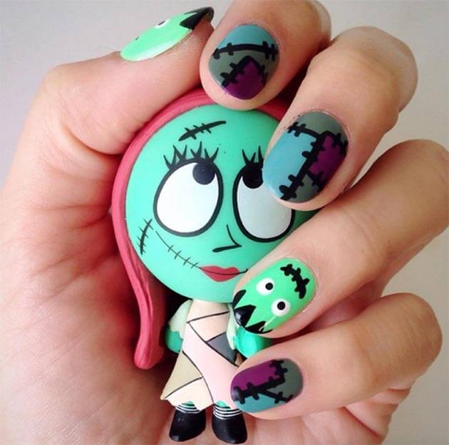 Diseños de uñas perfectos para usar en Halloween 