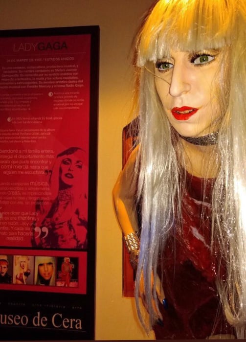 Figura de cera de Lady Gaga 