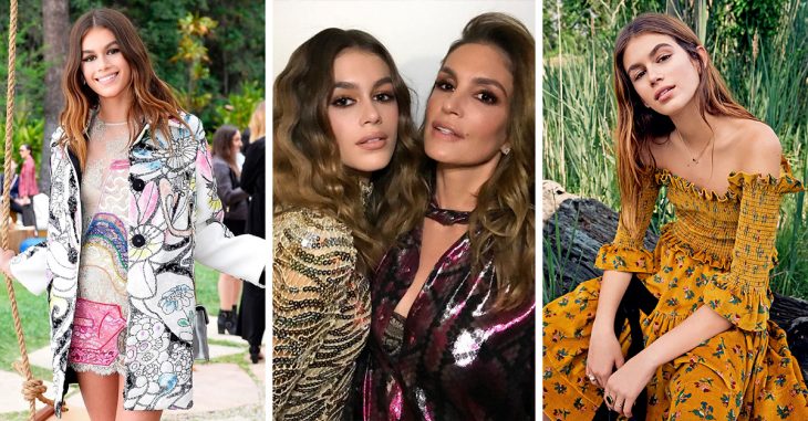 Kaia Gerber, la chica del momento ha comenzado su carrera como modelo