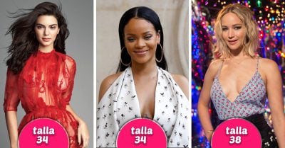 15 Famosas confiesan sus verdaderas tallas; algunas son más sorprendentes de lo que esperábamos