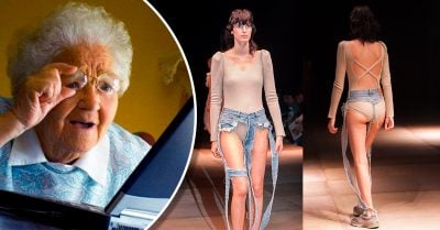 La mezclilla amenaza acabar con la moda una vez más: lanzan jeans-tanga y son lo peor del 2017