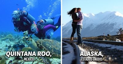 15 Increíbles lugares que toda chica debe visitar con su pareja antes de morir