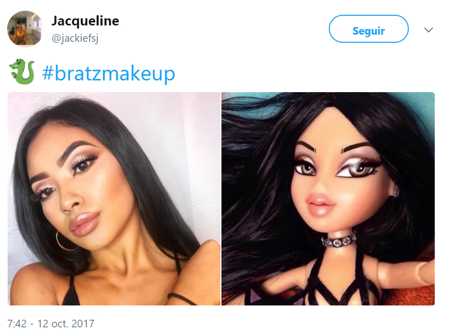 El Maquillaje estilo Bratz: la nueva tendencia de Internet