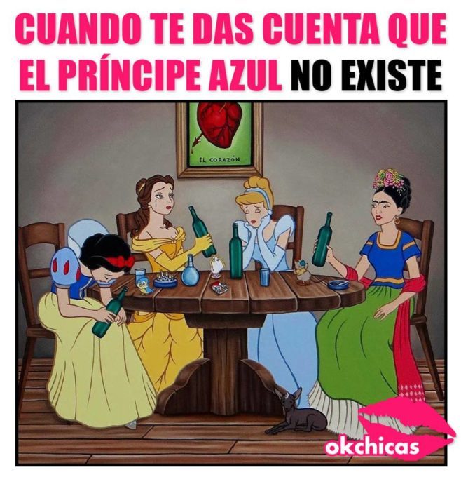 princesas disney con frida khalo