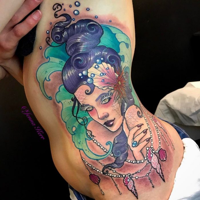 Tatuaje de sirena 