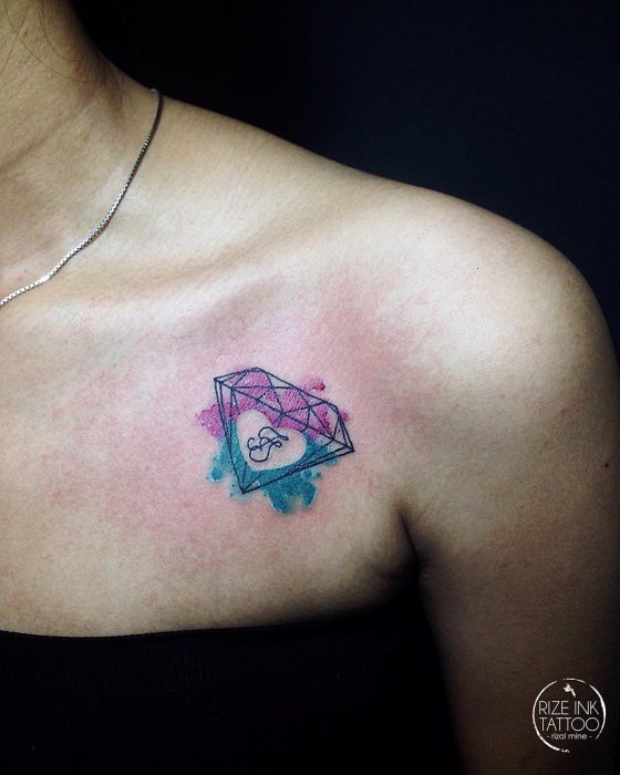 Tatuajes con iniciales que puedes hacerte con tu pareja 