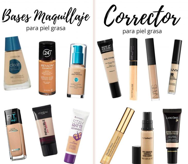 Maquillajes y correctores 