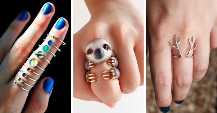 20 Anillos súper originales que querrás tener