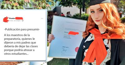 Chica disléxica se gradúa con honores; ahora envía mensaje a quienes la llamaron ‘estúpida’
