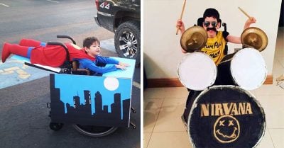 25 Personas con capacidades diferentes tuvieron un disfraz ÉPICO la noche de Halloween