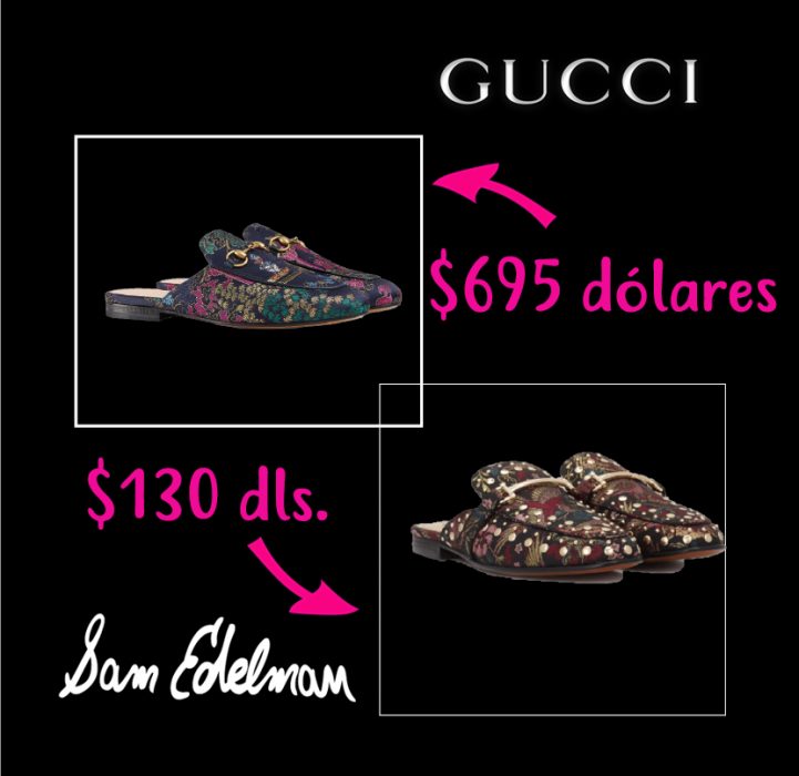 zapatos de diseñador vs zapatos accesibles sam edelman gucci