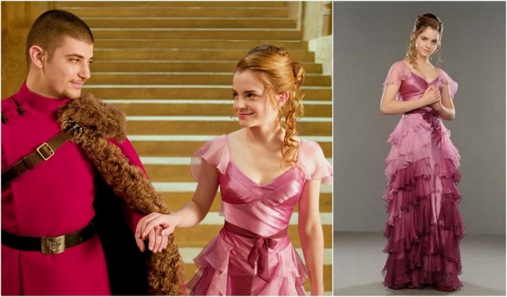 hermione vestido del baile yule