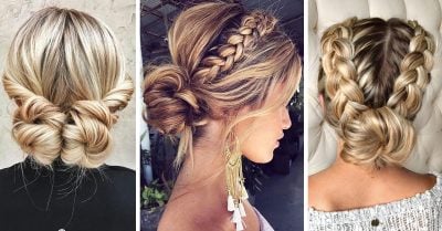 15 Bonitos peinados recogidos que protegerán tu cabello del frío y el viento este invierno