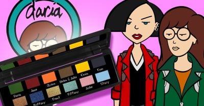 Fan en Reddit crea paleta de sombras inspirada en Daria; ¡cada personaje tiene un color especial!