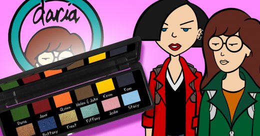 Esta es la paleta de sombras de Daria; checa los increíbles colores