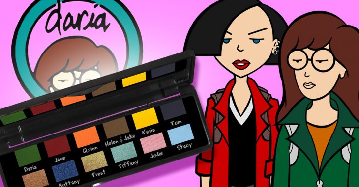 Esta es la paleta de sombras de Daria; checa los increíbles colores