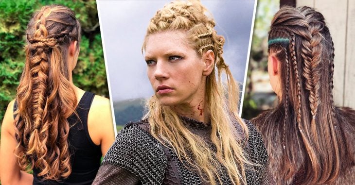 20 Peinados con trenzas inspirados en Lagertha de Vikings