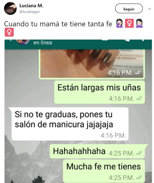 Pruebas en twitter de que las mamás son las mejores del mundo 