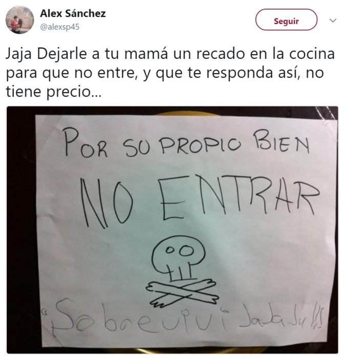 Pruebas en twitter de que las mamás son las mejores del mundo 