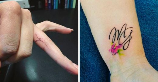 15 Tatuajes de iniciales que gritarán el amor que sientes por tu pareja