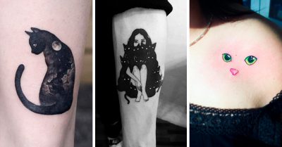 25 Bonitos tatuajes inspirados en todo tu amor por los felinos; la especie animal más elegante