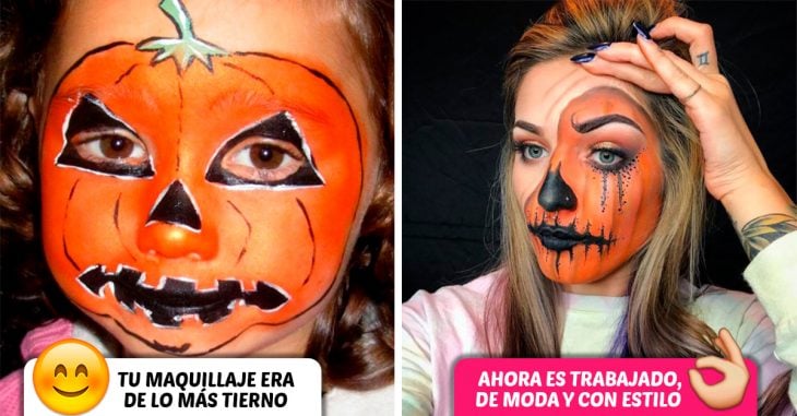 16 Antes y después de cómo celebrabas Halloween antes de entrar en el mundo de los adultos