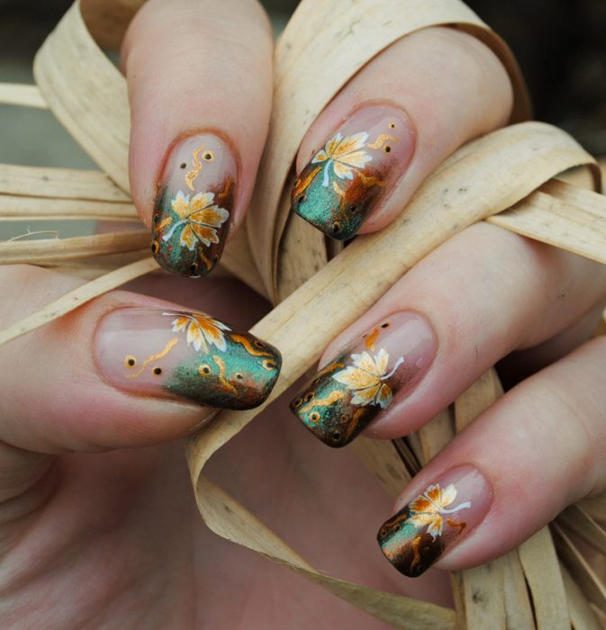 uñas de otoño