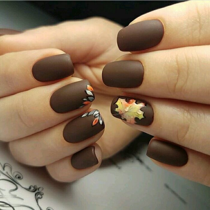 uñas de otoño