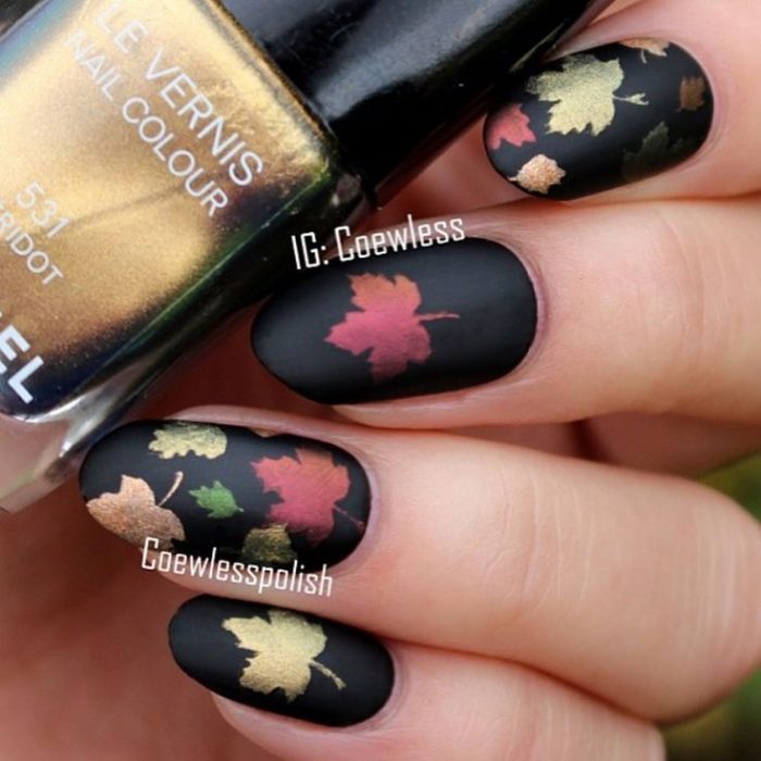 uñas de otoño