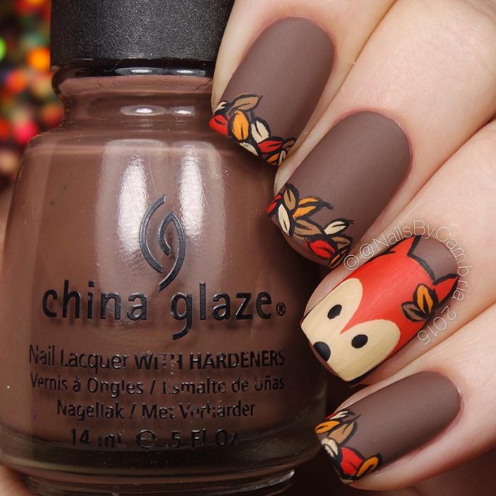 uñas de otoño