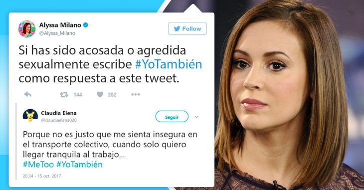 Mujeres de todo el mundo comparten sus denuncias de acoso con el hashtag #YoTambién