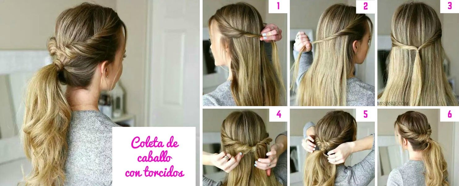 15 Peinados con cola de caballo que puedes hacerte tu misma