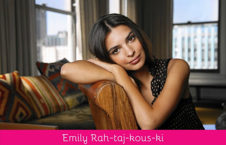 Emily Ratajkowski pronunciación correcta