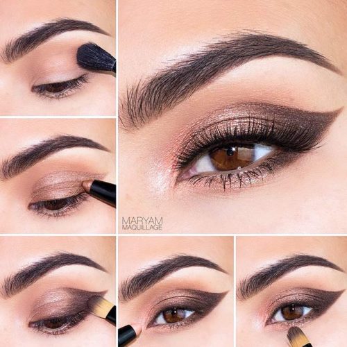 25 Maquillajes paso a paso para resaltar tus ojos cafés 25 Maquillajes paso a paso para resaltar tus ojos cafés